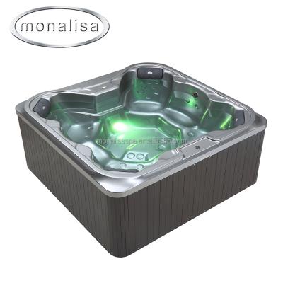 China Modern Outdoor Whirlpool Whirlpool Bathtubs Freestanding Spa Tubs Monalisa Hot Tub for sale