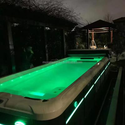 China Modern Monalisa Container Balboa Whirlpool Spa Pools Endless Pool Outdoor Pool for sale