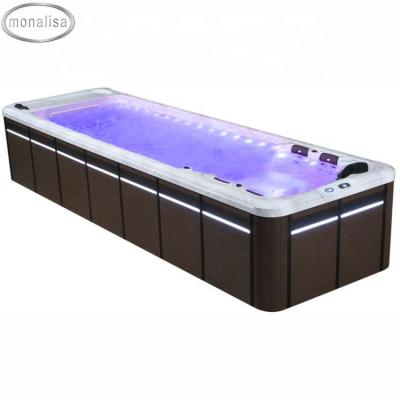 China Swimming and Diving Swimming Pool Outdoor Tub Structure Pool Spa Endless Bath Massage Spa Large for sale