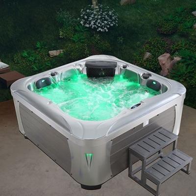 China Freestanding New Design For 5 Person Ozone Freestanding Swim Spa Hot Tub for sale