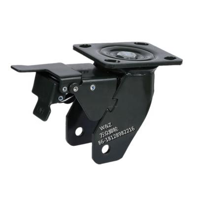 China Other Power Coated Double Swivel Brake Housing / Caster Bracket / Double Break Bracket Housing Good Quality For Wheels for sale