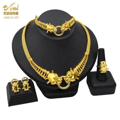 China Philippines Romantic Animal Quality Made Jewelry 2021 Pakistani Jewelry Sets Fashionable High Quality Jewelry Set for sale