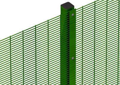 China Antiklare sicht des aufstiegs-358 des Sicherheitszaun-4mm BWG 8 galvanisierte zu verkaufen