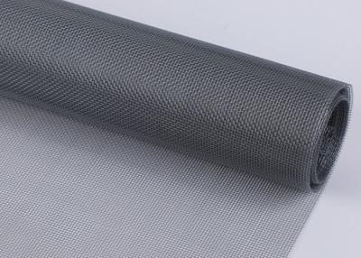 China Grau/schwarzes Fiberglas-Fenstergitter-PVC 75gr 1x50m beschichteten zu verkaufen