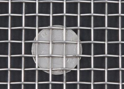 China 12.7mm 304 Roestvrij staal Geplooide Draad Mesh Screen Heavy Duty Te koop