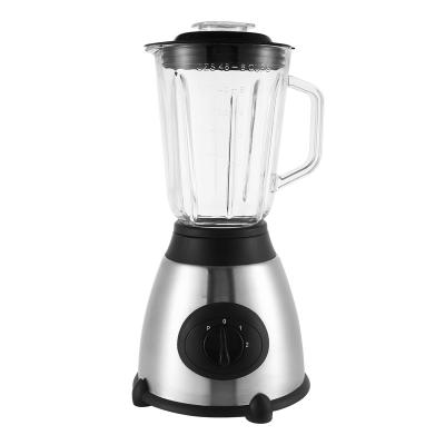 China Ice crushing hot sales 350W stainless steel base plastic pot tabletop blender fruit blender juice blender for sale