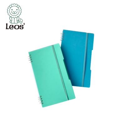 China High Quality Durable Custom Spiral Notebook PP Office Notebook for sale