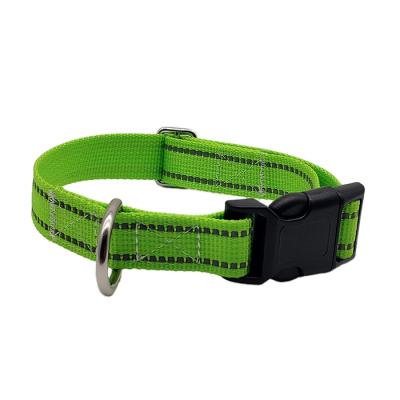 China Luxury Wholesale Price Classic Solid Colors Pet Collars Reflective Nylon Custom Leashes For Small Large Dogs for sale