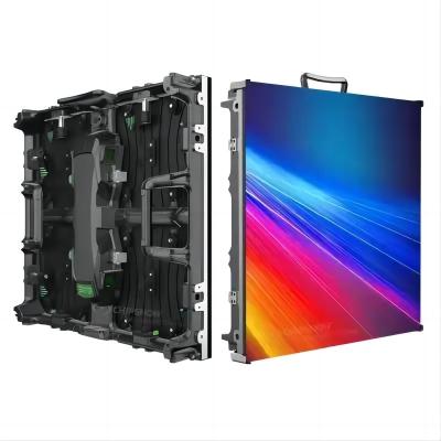 Chine P4.81mm Affichage LED de location extérieure, Affichage LED de mur vidéo de location avec armoire en aluminium à vendre