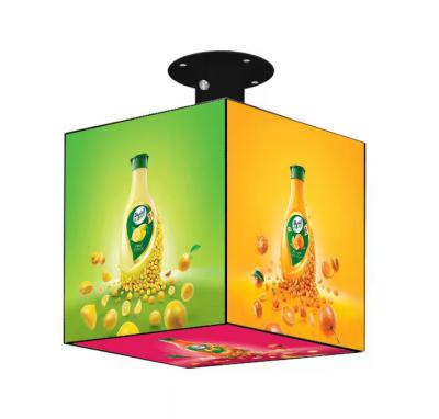 China Vollfarbiges Indoor Outdoor Cube LED Display P2.5 P3 P4mm LOGO Individualisiertes Einzelhandelsgeschäft Werbung Cube LED Bildschirm zu verkaufen