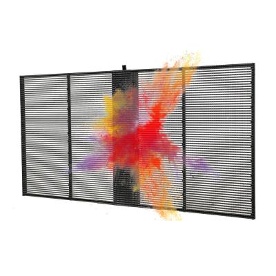 China P7.82 transparenter LED-Bildschirm 70 Transparenzrate P7.82 transparente LED-Videowand zu verkaufen