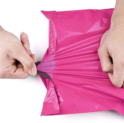 China Environmental Durability Customized Mailing Mailers Poly Bag Printed Poly Mailer Mailing Bag Pink Envelope Bags For Mailing for sale