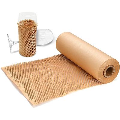 China Recycled Recyclable Honeycomb Paper Envelope Cushioning Honeycomb Paper Manufacturer Packaging Custom Size for sale