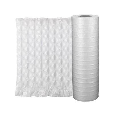 China Shockproof Packing Shipping White Air Bubble Roll Durable Resilient Pe Wrap Air Cushion Bubble Film Roll For Packing Material for sale