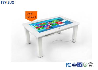 China 42 Inch  Network Floor Stand Interactive Multi Touch Screen Digital Signage Table for sale