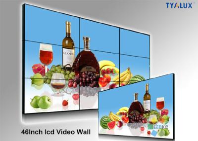 China Ultra bezel seamless touch screen Samsung Video Wall displays 3x3 46 inch for sale