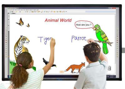 China 6 Point Touch Smart LCD Streaming Media Player / 70 Inch Whiteboard Smart Board for sale