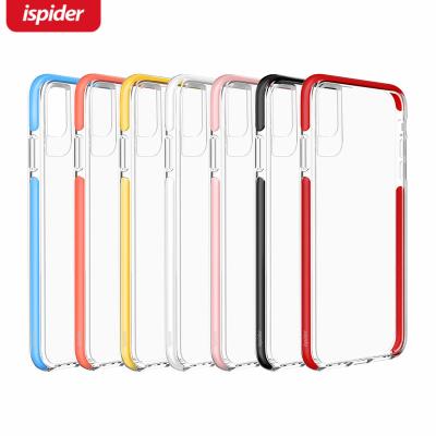 China Military Grade Anti-drop Test Certified; Amazon Eco-Friendly 100% Best Selling Transparent Clear PC TPU 2 in 1 Hybrid Phone Case Cover For iPhone XR for sale