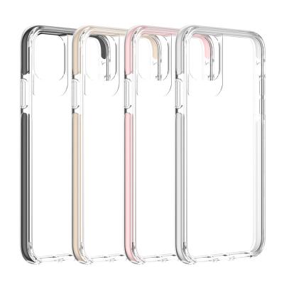 China Military standard end protection; 100% Patented Unique Design Premium 3m Drop Screened Hybrid Clear Cell Phone Case For iPhone 11 for sale