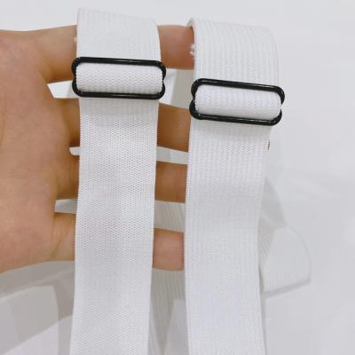 China Elastic High Elasticity Imported Polyester Rubber Knitted Elastic Band for sale