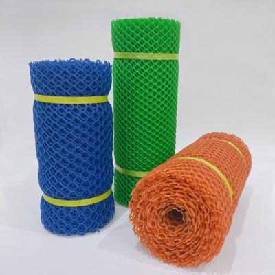 China Eco Friendly Extruded Polypropylene Plastic Plain Mesh Netting for sale