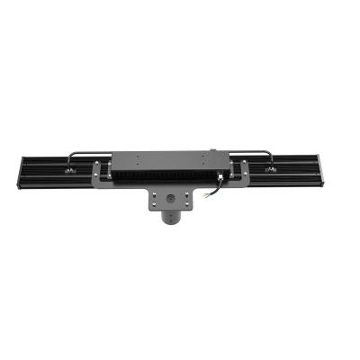 China Linear High Bay LED Light with RAL 9017 Black Standard Colour and ≥90% Power Efficiency CE/RoHS Certified CRI 80 Optional for sale