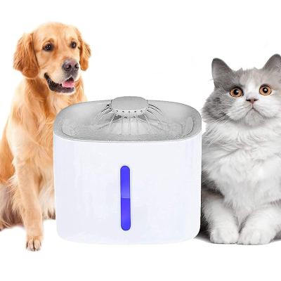 China DC12V Automatic Circulating Freshwater Filter Animal Lick Drinks Feeder Pet Waterer Dispenser Automatic Fountain Cat Dog Drinkwell Indoor for sale