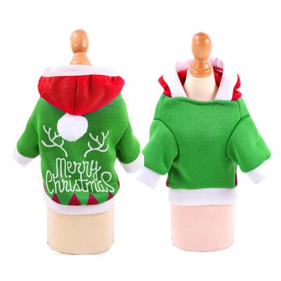 China The New Viable Dog Clothes Cat Hoodies Winter Dog Coat Pet Apparel Christmas Costume for sale