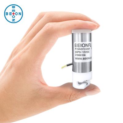 China BEION General Pinch Valve Micro Fluid Control Valve 20 Million Times Continuous Work No Blockage Two Way Chemical Resistance P25NC Medical for sale