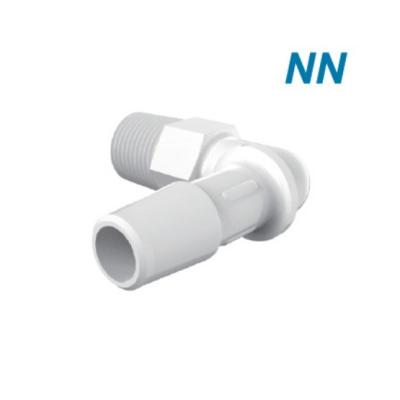 China Inlet Pipe Burr Pagoda Common Quick Screw Hose Fitting Thread Adapter Right Angle Reducer for sale