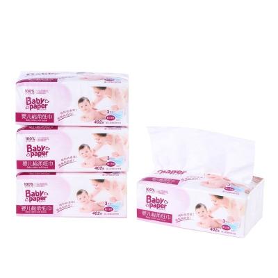 China Soft Comfortable Household And Baby Use Soft Tissue Paper for sale