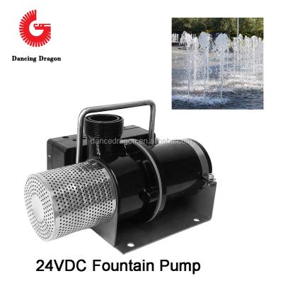 China DC 24V Submersible Water Fountain Pump With DMX12 Control For Outdoor Pump for sale