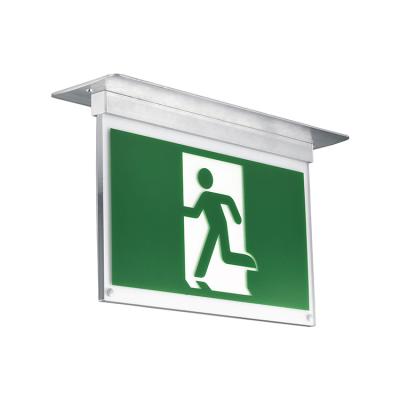 China Housing Hot Selling Electric Emergency Exit Sign Wholesale Price LED Emergency Exit Sign for sale