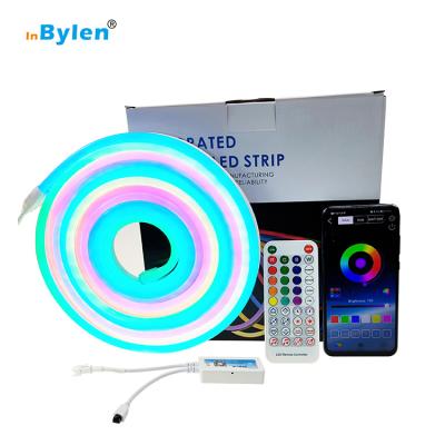 China Wholesale LANDSCAPE Neon Cable RGB Multicolor APP 220V Accessible Control With Led RGB Custom Neon Light for sale