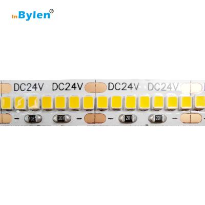 China New warehouse aluminum profile 2025 SMD strip 2835 406leds 140lm high efficiency led light strip for sale