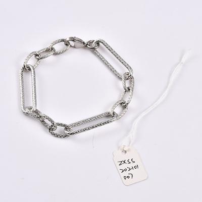 China Hiphop 316L Grade Stainless Steel Couples Bracelet Gold/Silver Surgical Irregular Shape Rose Gold Color Bracelet for sale