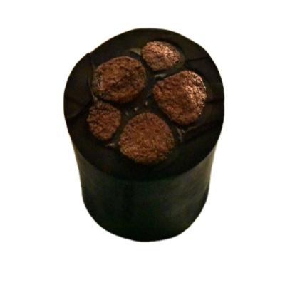 China Underground Industrial Type W Low Voltage Muti Copper Core Mining Flexible Rubber Power Cable Suppliers for sale