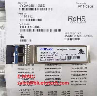 China FINISAR FTLX1471D3BCL SFP+ 10Gb/s 1310nm 10km Optical Transceiver for sale