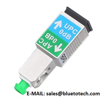 China SC/APC Man tot SC/UPC Vrouwelijke glasvezeladapter Single Mode SC/APC Man tot SC/UPC Man Glasvezelcoupler Te koop