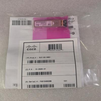 China SENIOR a estrenar original 1.25G SFP de Cisco del módulo del transmisor-receptor de Cisco GLC-SX-MMD Cisco en venta