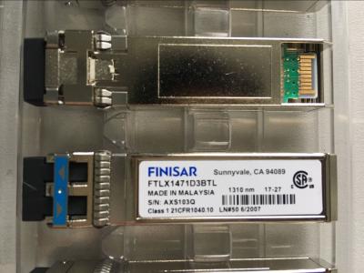 Cina modulo FINISAR SFP LR FTLX1471D3BTL del ricetrasmettitore della fibra di 10G 10KM in vendita