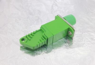 China Optische vezel E2000/APC naar FC/APC Hybride adapter Simplex Single Model Groen Kleur Te koop