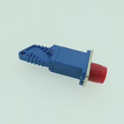 China Blue Color E2000/UPC tot FC/UPC Fiber Optic Hybrid Adapters Simplex Single Model E2000 tot FC Hybrid Adapter Te koop