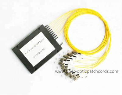 China CWDM Optical Fiber Plc Splitter Mit ABS-Paket Mux / Demux zu verkaufen