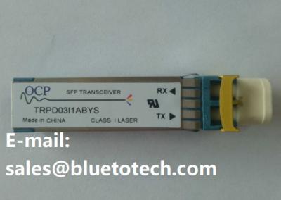 중국 TRPD03I1ABYS SFP 트랜시버 모듈 1.25G 광 트랜시버 모듈 판매용