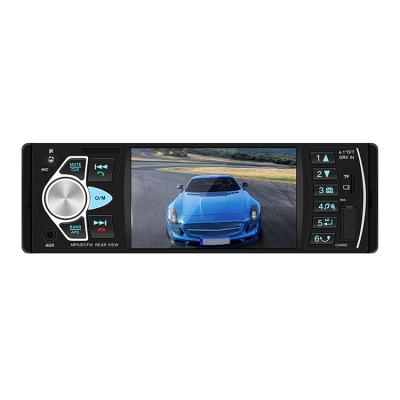 China 4.1 Inch 1 Din Car MP5 Player Touch HD Screen Handsfree Calls 1 Din Car Radio Capacitive Support 1 Step for sale