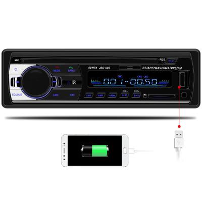 China Usb 2.0 Audio Version 1 JSD520 MP3 Car SD MP3 Player Car SD WMA Din Auto Stereo Radio for sale