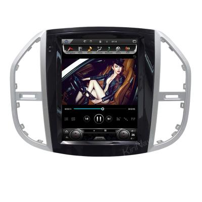 China GPS Android Tesla Style 10.0 Screen For Mercedes Benz Vito Car Radio Automotivo Multimedia Player Navigation for sale