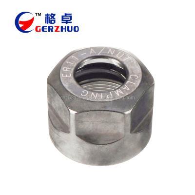 China ER Collet Chuck or DIN6499 Tool Holder Turn ER Spring Type A Clamping Collet Nut for sale