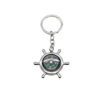 China Metal Factory Direct Sale Chain Key Compass Pendant Hot Sale for sale